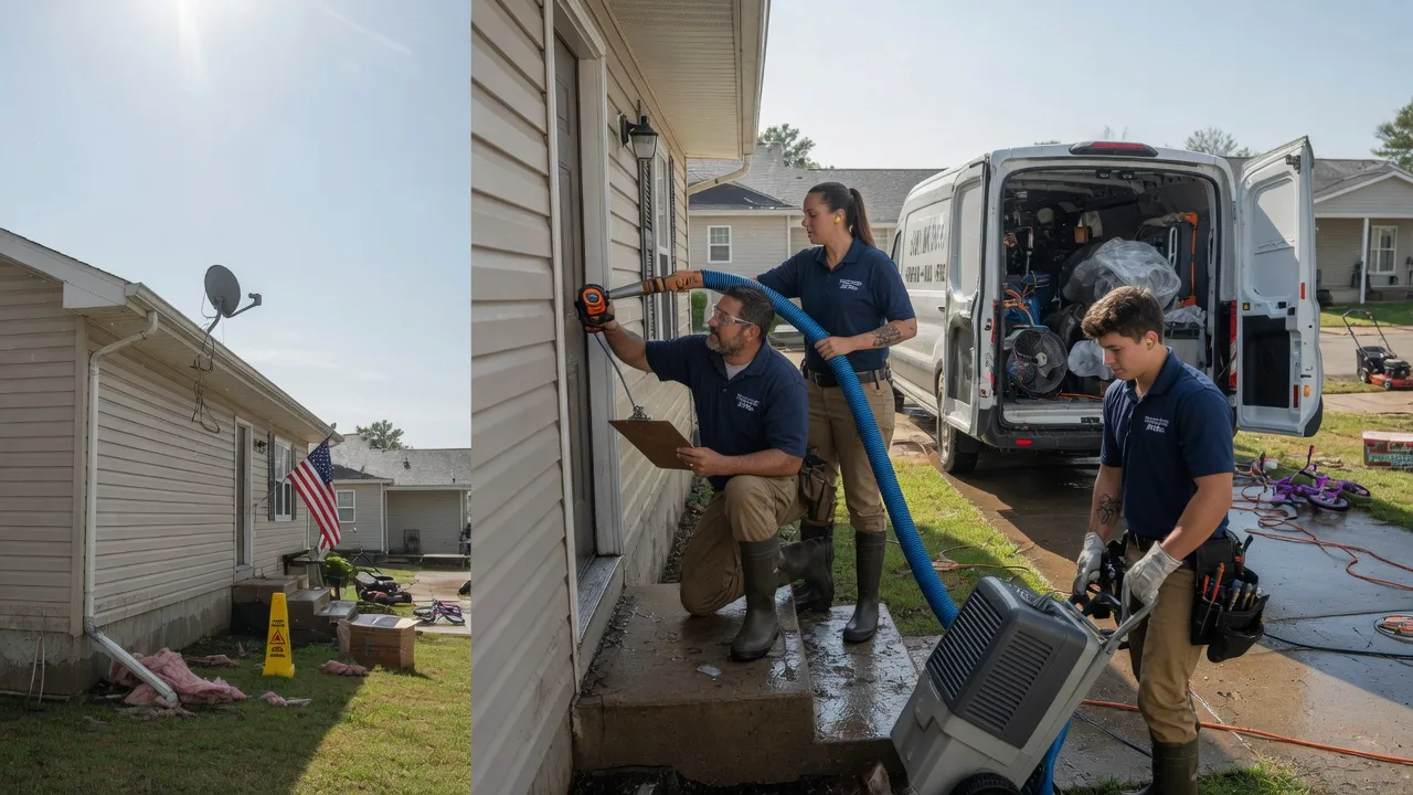 Ceiling Water Damage Restoration in Gilbert, MN near me